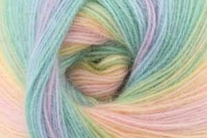 What I'm Stitching - Shhh DK Pastel Rainbow